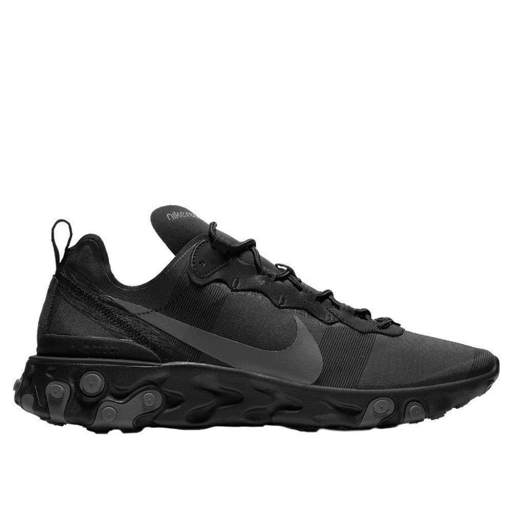 Nike Triple Black React Element 55